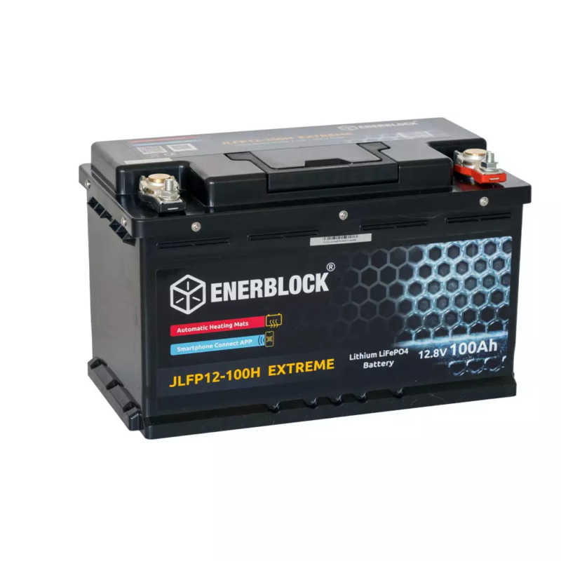 Akumulator LiFePO4 LITHIUM 12.8V 100AH EXTREME Enerblock