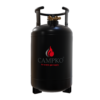 Butla zbiornika gazu stalowa CAMPKO 16kg (30l) z wielozaworem „Multi” 80%
