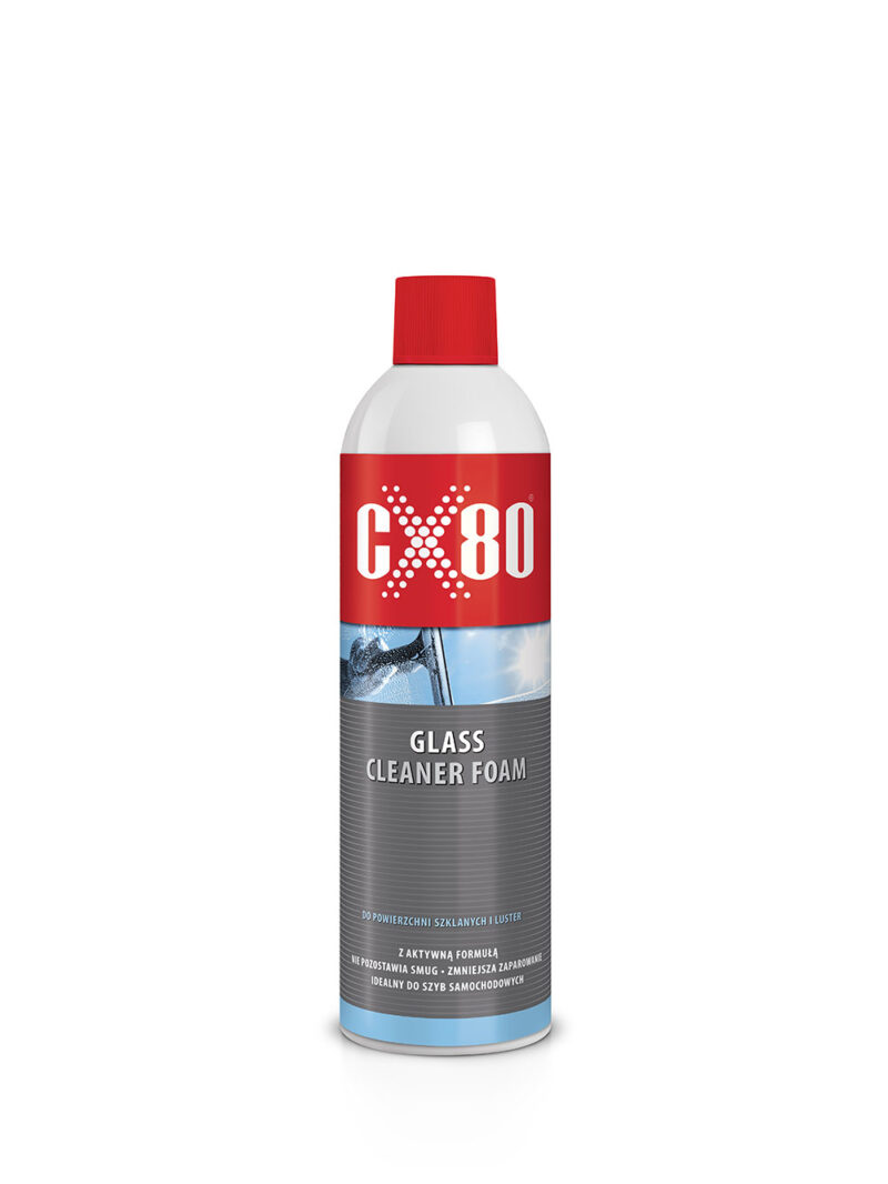 CX80 Glass Cleaner Foam preparat do szkła 500ml