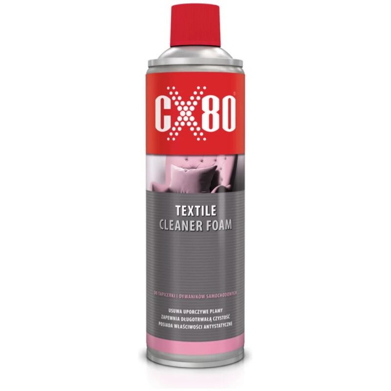 CX80 Textile Cleaner Foam do tapicerki i dywaników 500ml